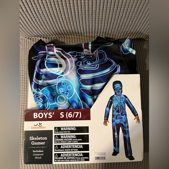 Other - Boys' Skeleton Gamer‎ Costume